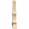 Ekena Millwork Davenport Rough Sawn Timber Gable Bracket, Douglas Fir, 96"W x 48"H x 6"D x 6"F, 12/12 Pitch GBW096X48X0606DAV00RDF - alternate 4